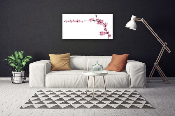 Obraz na plátne Kvety 100x50 cm