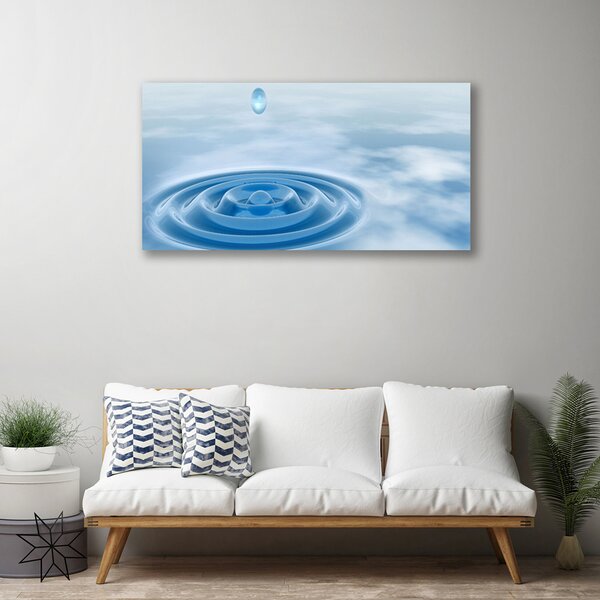 Obraz na plátne Voda umenie 100x50 cm