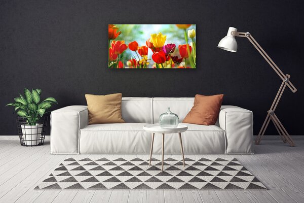 Obraz na plátne Kvet 100x50 cm
