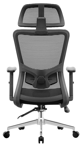 Kancelárska ergonomická stolička Neoseat LORELI — čierna, nosnosť 150 kg