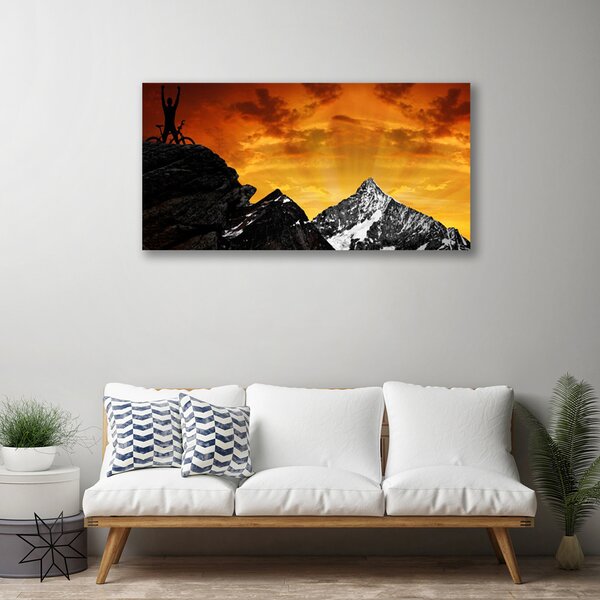 Obraz na plátne Hory príroda 100x50 cm