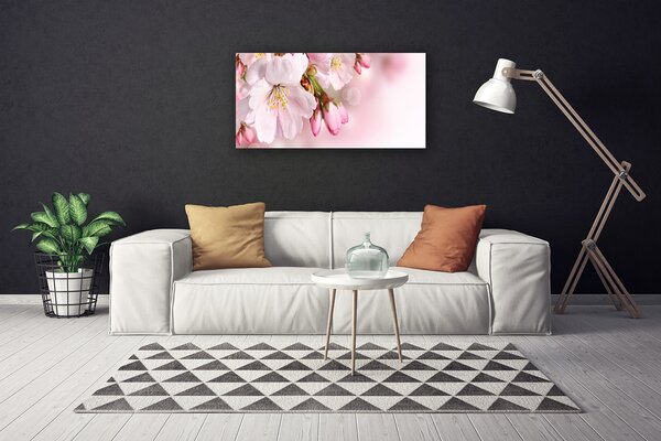 Obraz na plátne Kvety 100x50 cm