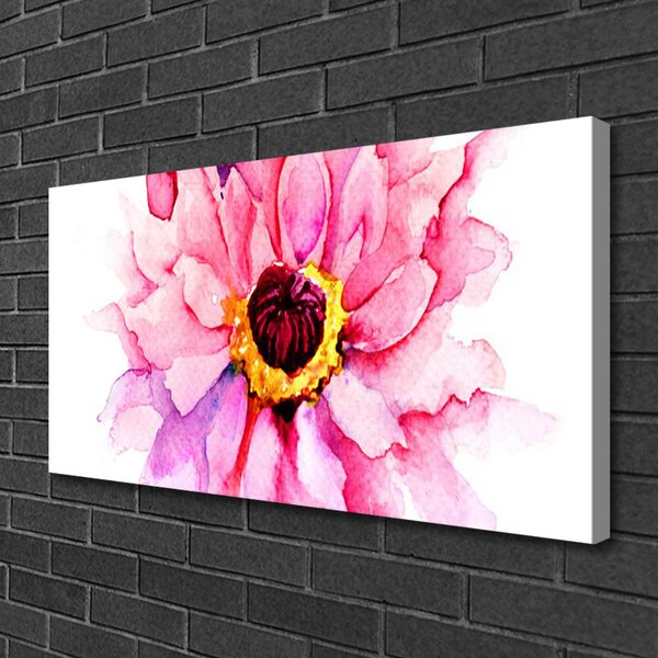 Obraz na plátne Kvet 100x50 cm