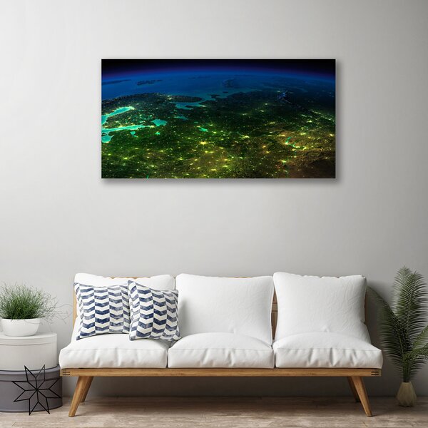 Obraz na plátne Abstrakcia umenie 100x50 cm