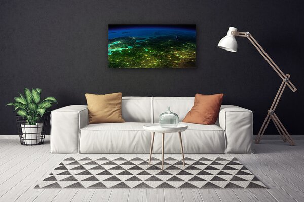 Obraz na plátne Abstrakcia umenie 100x50 cm