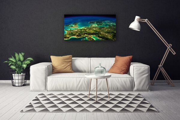 Obraz na plátne Abstrakcia umenie 100x50 cm