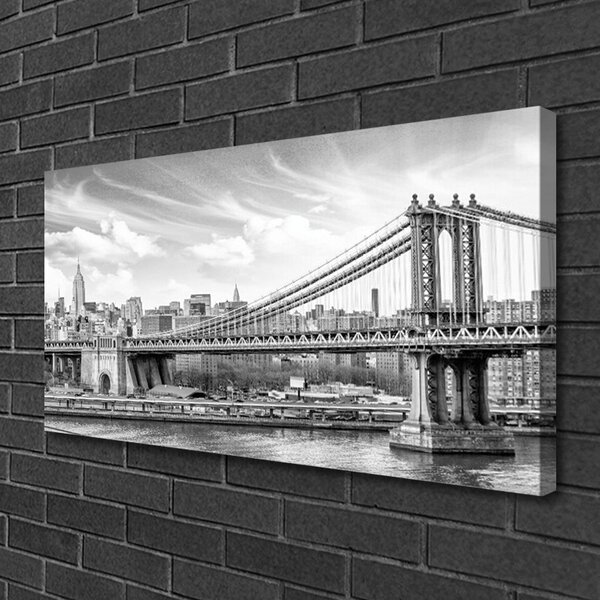 Obraz na plátne Most architektúra 100x50 cm