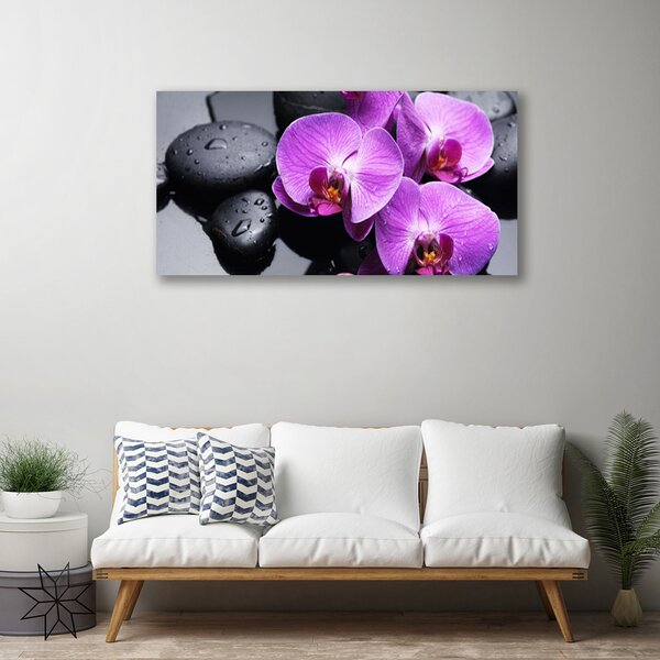 Obraz na plátne Kvet kamene 100x50 cm