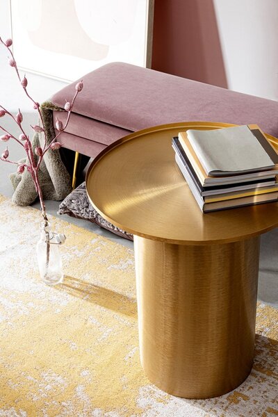 KALPITA GOLD konferenčný stolík D51cm