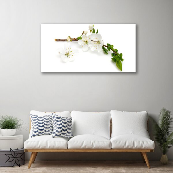 Obraz na plátne Kvet vetva príroda 100x50 cm
