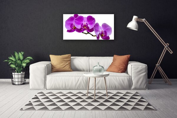 Obraz na plátne Kvety 100x50 cm