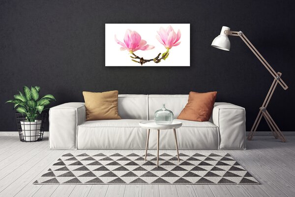 Obraz na plátne Kvety 100x50 cm