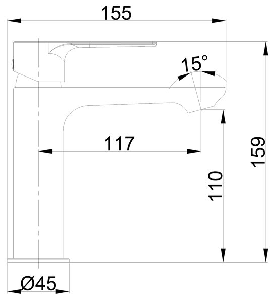 Invena Pinios L, umývadlová batéria, h-159, chrómová, INV-BU-92-L01-X Leták: https://cloud.invena.pl/s/nnXaZKg3crBrRkz/download?path=%2FPliki%20do%20…