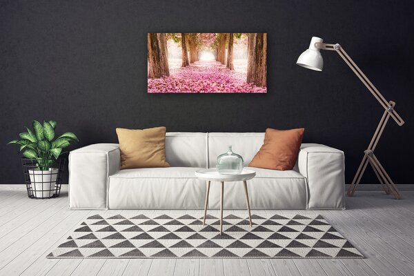 Obraz na plátne Strom ruže kvety príroda 100x50 cm
