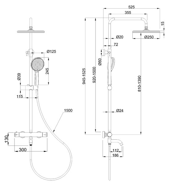 Invena Salamina, vaňový/sprchový set s termostatickou batériou, chrómová, INV-AU-11-T01-V Leták: https://cloud.invena.pl/s/nnXaZKg3crBrRkz/download?p…