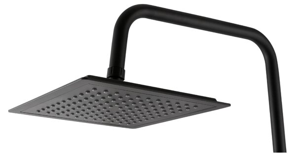 Invena Stelona, sprchový set s pákovou batériou, čierna matná, INV-AU-34-B04-Q