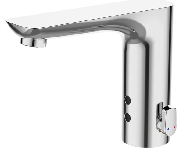 Invena Smart, bezdotyková umývadlová batéria s reguláciou teploty vody, 230V, chrómová, INV-BD-00-001-V Leták: https://cloud.invena.pl/s/nnXaZKg3crBr…