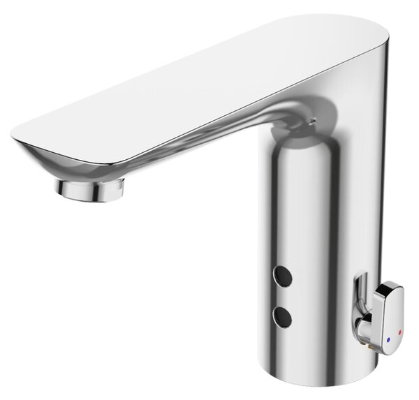 Invena Smart, bezdotyková umývadlová batéria s reguláciou teploty vody, 230V, chrómová, INV-BD-00-001-V Leták: https://cloud.invena.pl/s/nnXaZKg3crBr…