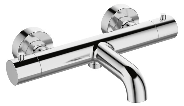 Invena Termora, termostatická vaňová batéria, chrómová, INV-BT-W1-001-V