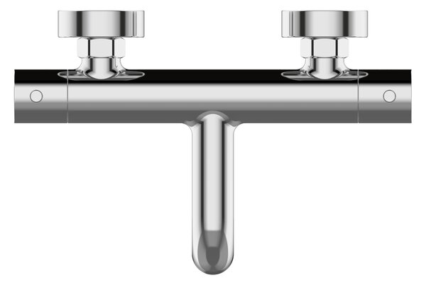 Invena Termora, termostatická vaňová batéria, chrómová, INV-BT-W1-001-V