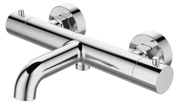 Invena Termora, termostatická vaňová batéria, chrómová, INV-BT-W1-001-V