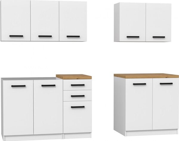 Kuchynská linka SET 200 - Biely mat