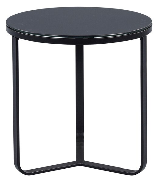 KONFERENČNÝ STOLÍK, čierna, kov, 50/50/50 cm Xora - Stolíky do obývačky, Online Only