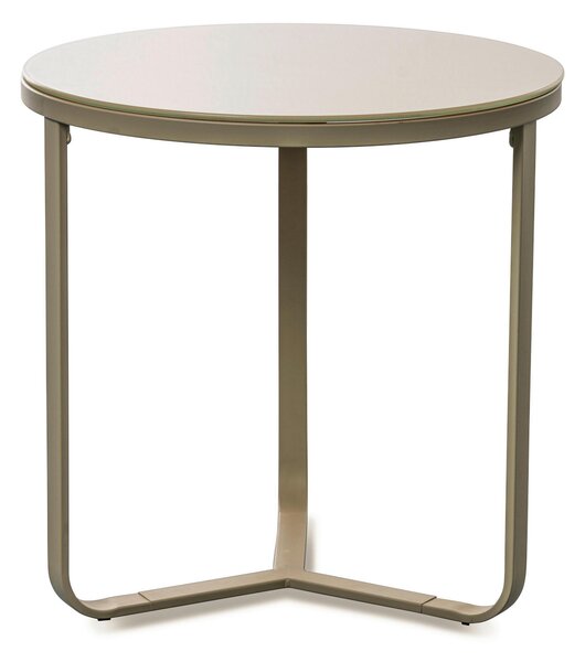 KONFERENČNÝ STOLÍK, krémová, kov, 50/50/50 cm Xora - Stolíky do obývačky, Online Only