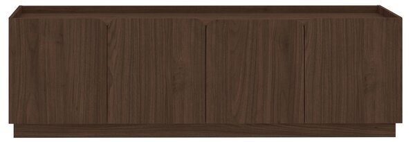 NÍZKA KOMODA, farba vlašského orecha, 180/59,7/40 cm MID.YOU - Online Only drobný nábytok, Online Only