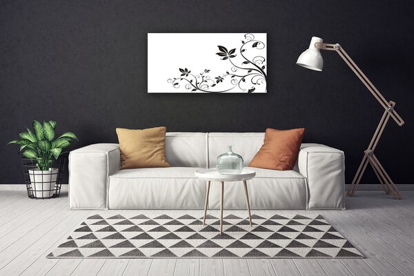 Obraz Canvas Abstrakcie rastliny listy 100x50 cm