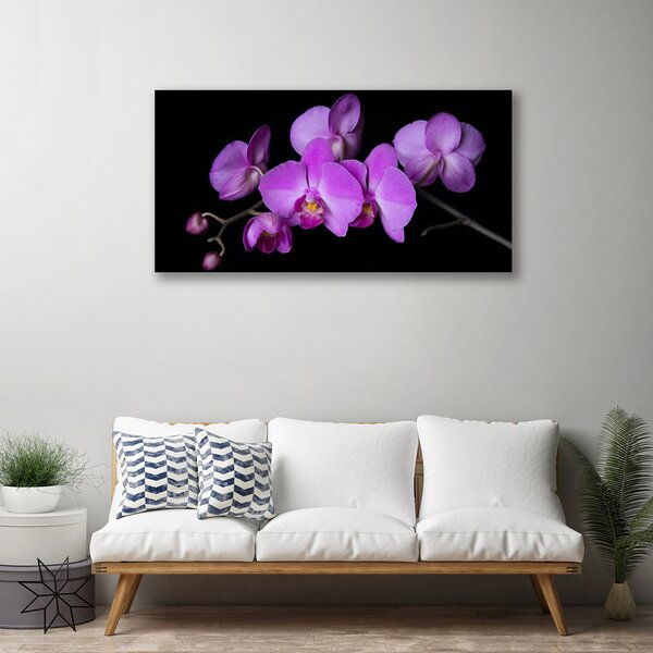 Obraz Canvas Vstavač orchidea kvety 100x50 cm