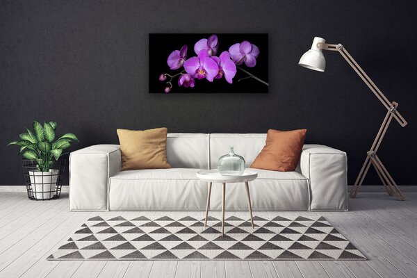Obraz Canvas Vstavač orchidea kvety 100x50 cm