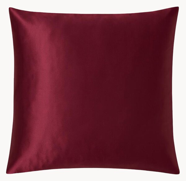 Hodvábna obliečka na vankúš Burgundy