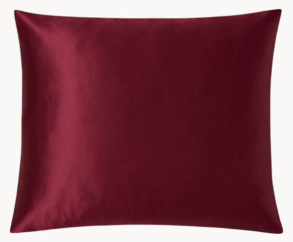 Hodvábna obliečka na vankúš Burgundy