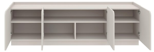 NÍZKA KOMODA, kašmírová, 180/59,7/40 cm MID.YOU - Online Only drobný nábytok, Online Only