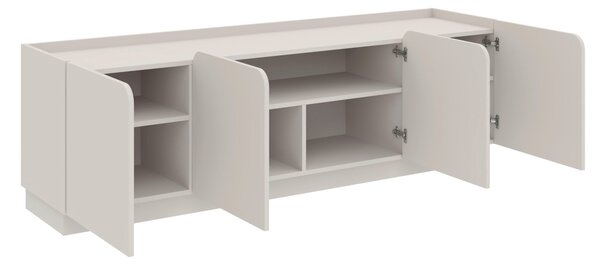 NÍZKA KOMODA, kašmírová, 180/59,7/40 cm MID.YOU - Online Only drobný nábytok, Online Only