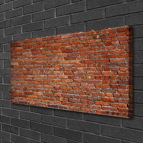 Obraz Canvas Tehlová múr tehly 100x50 cm