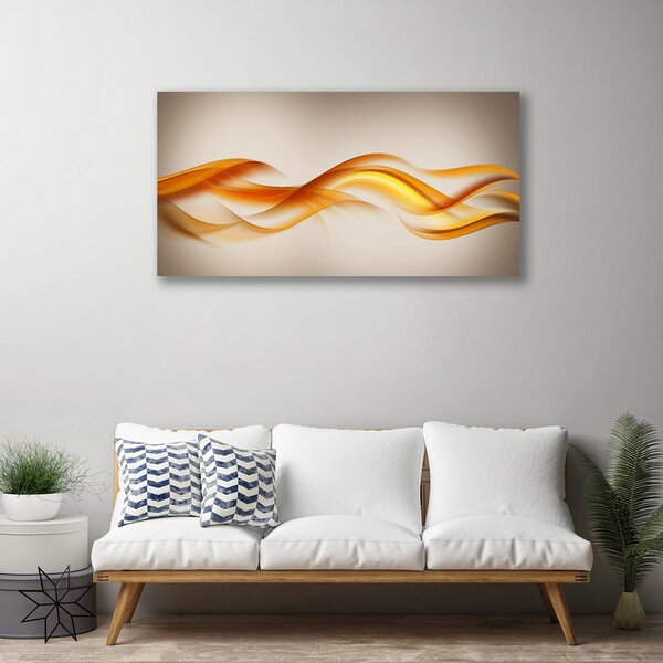 Obraz Canvas Abstrakcia vlny art umenie 100x50 cm