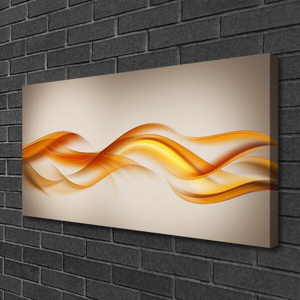 Obraz Canvas Abstrakcia vlny art umenie 100x50 cm