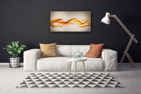 Obraz Canvas Abstrakcia vlny art umenie 100x50 cm