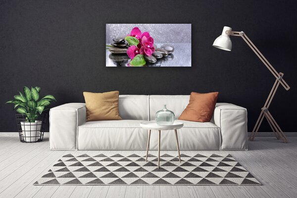 Obraz Canvas Kvet kamene umenie 100x50 cm