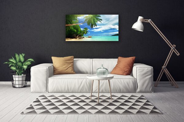 Obraz Canvas Palma pláž more krajina 100x50 cm