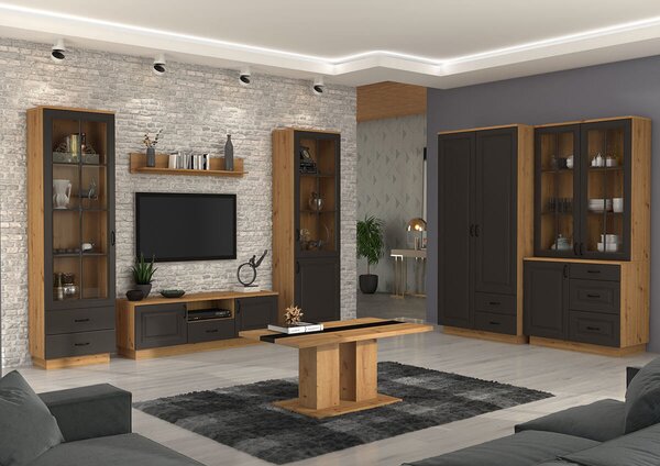 Komoda FLAWIA 150 2D3S grafit