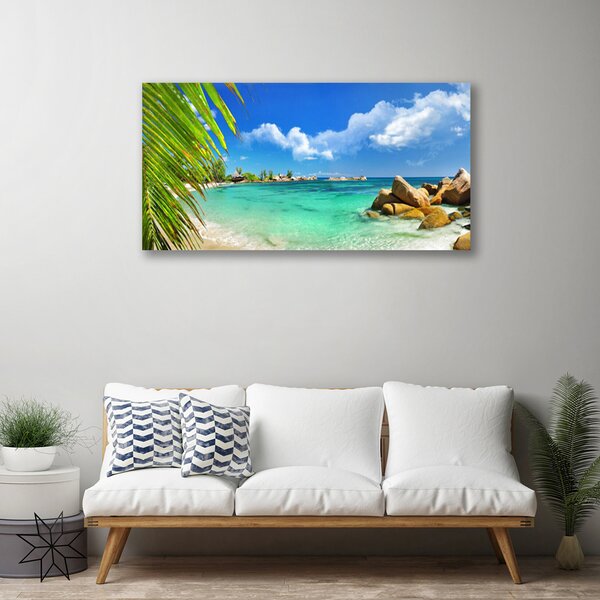 Obraz Canvas More skaly krajina 100x50 cm