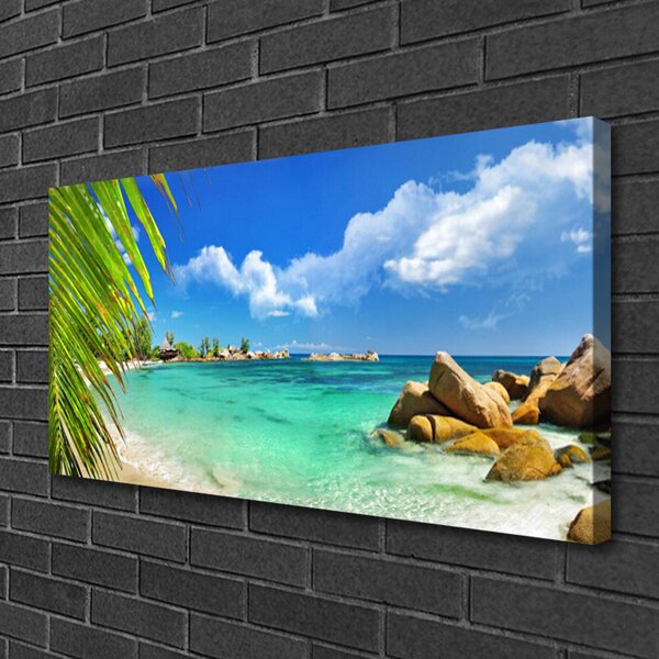 Obraz Canvas More skaly krajina 100x50 cm
