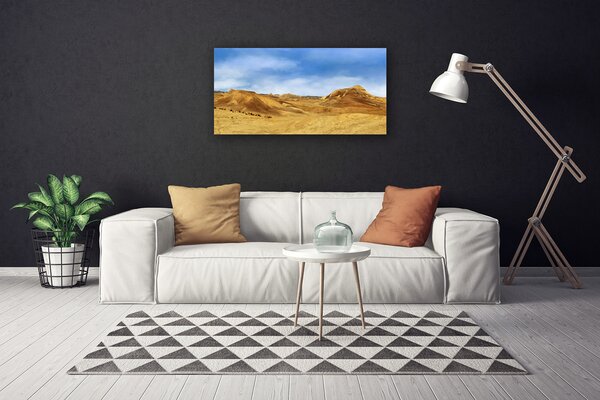 Obraz Canvas Púšť vrcholky krajina 100x50 cm