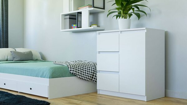 Komoda MALAGA 1D3S Biela