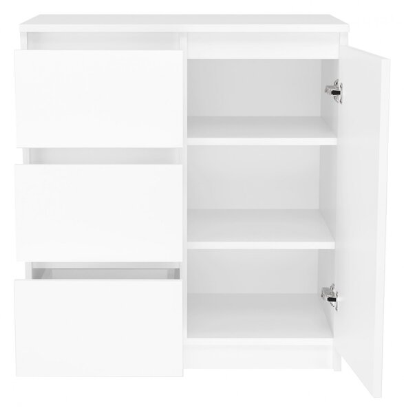 Komoda MALAGA 1D3S Biela