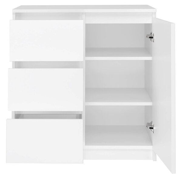 Komoda MALAGA 1D3S Biela