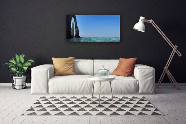 Obraz Canvas Skala more príroda 100x50 cm